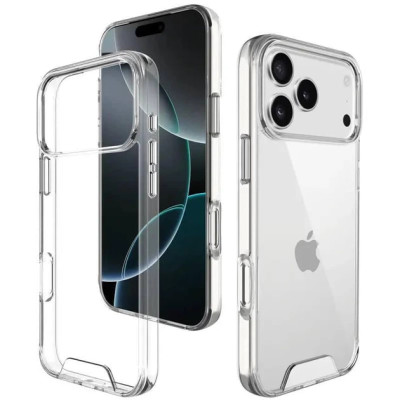 Накладка Space Collection NEW для iPhone 17 Pro- прозорий Накладка Space Collection NEW для iPhone 17 Pro- прозорий