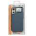 Накладка Carbon Magentic Magnetic nanofiber для iPhone 16- синій