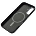 Накладка Carbon Magentic Magnetic nanofiber для iPhone 17- чорний