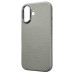 Накладка Carbon Magentic Magnetic nanofiber для iPhone 17- сірий