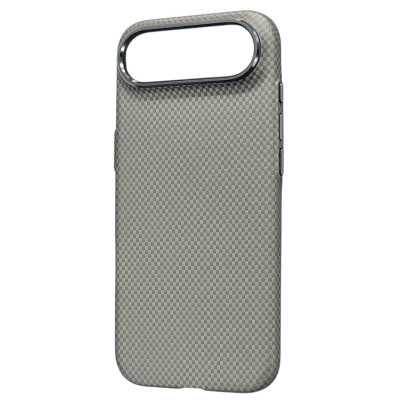 Накладка Carbon Magentic Magnetic nanofiber для iPhone 17 Air- сірий