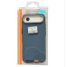 Накладка Carbon Magentic Magnetic nanofiber для iPhone 17 Air- синій