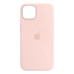 Накладка (з мікрофіброю) Silk Full Protective для iPhone 14 Pro Max- пудровий