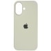 Накладка (з мікрофіброю) Silk Full Protective для iPhone 17- античний білий