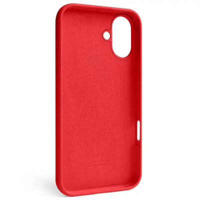 Накладка (з мікрофіброю) Silk Full Protective для iPhone 17- червоний