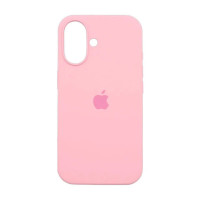 Накладка (з мікрофіброю) Silk Full Protective для iPhone 17- рожевий