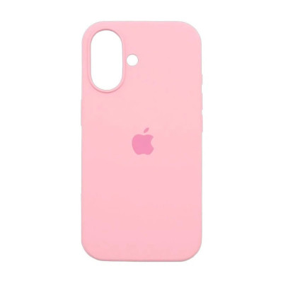 Накладка (з мікрофіброю) Silk Full Protective для iPhone 17- рожевий