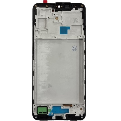 Дисплей для мобільного телефона Samsung A17 4G / A175 / A17 5G / A176 Oled with frame (orig/big size) з тачскріном Black