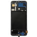 Дисплей для мобільного телефона Samsung A70 / A705 Oled with frame (small size) з тачскріном Black
