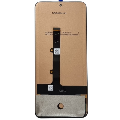 Дисплей для мобільного телефона Tecno Spark 30 Pro incell з тачскріном Black
