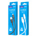 USB кабель Jokade JA010 Micro USB 3A/1м- білий