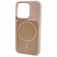Накладка Velvet Ring with Magnetic для iPhone 15- рожевий пісок Накладка Velvet Ring with Magnetic для iPhone 15- рожевий пісок