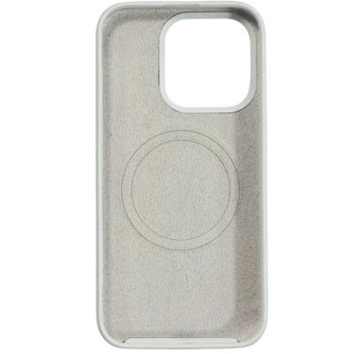 Накладка Velvet Ring with Magnetic для iPhone 15- білий Накладка Velvet Ring with Magnetic для iPhone 15- білий