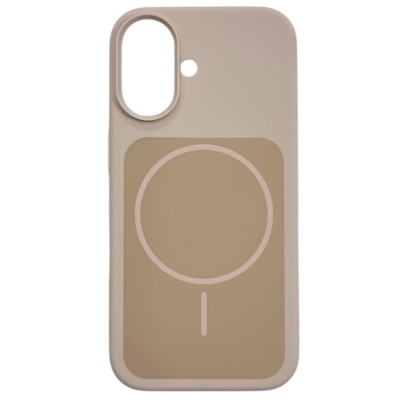 Накладка Velvet Ring with Magnetic для iPhone 16- рожевий пісок Накладка Velvet Ring with Magnetic для iPhone 16- рожевий пісок