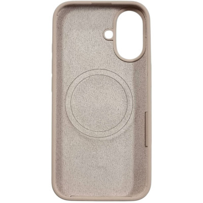 Накладка Velvet Ring with Magnetic для iPhone 16- рожевий пісок Накладка Velvet Ring with Magnetic для iPhone 16- рожевий пісок