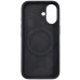 Накладка Velvet Ring with Magnetic для iPhone 16- чорний Накладка Velvet Ring with Magnetic для iPhone 16- чорний