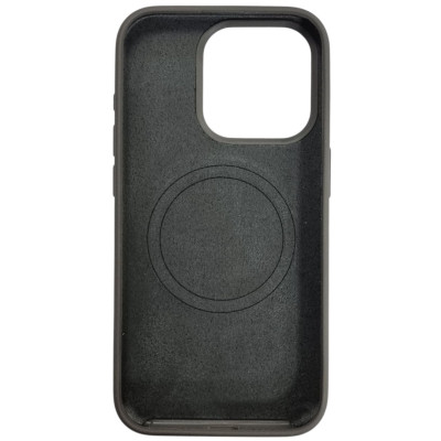 Накладка Velvet Ring with Magnetic для iPhone 16 Pro- сірий Накладка Velvet Ring with Magnetic для iPhone 16 Pro- сірий