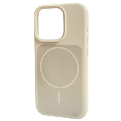 Накладка Velvet Ring with Magnetic для iPhone 16 Pro Max- кремовий Накладка Velvet Ring with Magnetic для iPhone 16 Pro Max- кремовий