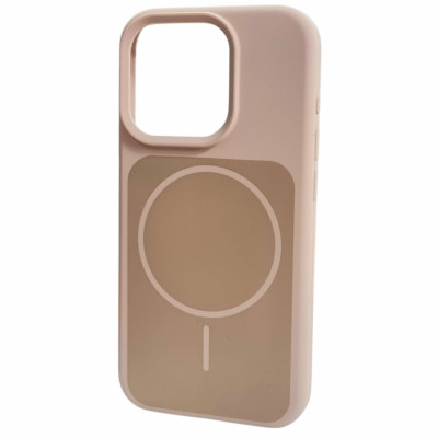 Накладка Velvet Ring with Magnetic для iPhone 16 Pro Max- рожевий пісок Накладка Velvet Ring with Magnetic для iPhone 16 Pro Max- рожевий пісок