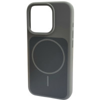 Накладка Velvet Ring with Magnetic для iPhone 16 Pro Max- сірий Накладка Velvet Ring with Magnetic для iPhone 16 Pro Max- сірий