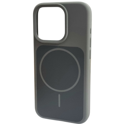 Накладка Velvet Ring with Magnetic для iPhone 16 Pro Max- сірий Накладка Velvet Ring with Magnetic для iPhone 16 Pro Max- сірий