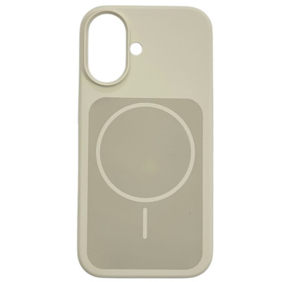 Накладка Velvet Ring with Magnetic для iPhone 17- кремовий Накладка Velvet Ring with Magnetic для iPhone 17- кремовий