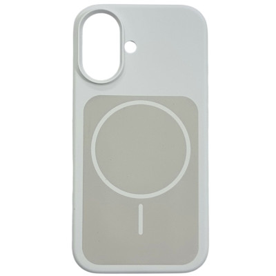 Накладка Velvet Ring with Magnetic для iPhone 17- білий Накладка Velvet Ring with Magnetic для iPhone 17- білий