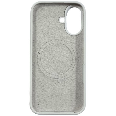 Накладка Velvet Ring with Magnetic для iPhone 17- білий Накладка Velvet Ring with Magnetic для iPhone 17- білий