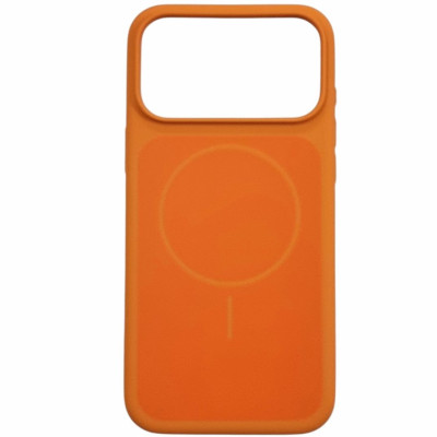 Накладка Velvet Ring with Magnetic для iPhone 17 Pro- помаранчевий Накладка Velvet Ring with Magnetic для iPhone 17 Pro- помаранчевий