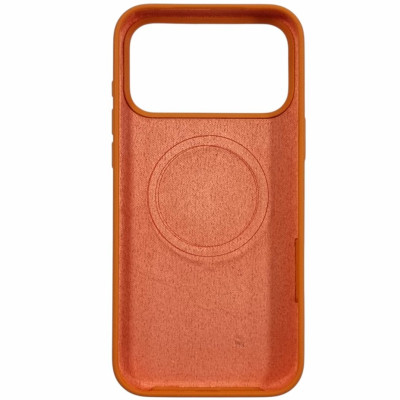 Накладка Velvet Ring with Magnetic для iPhone 17 Pro- помаранчевий Накладка Velvet Ring with Magnetic для iPhone 17 Pro- помаранчевий