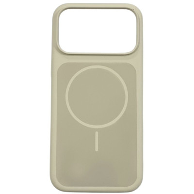 Накладка Velvet Ring with Magnetic для iPhone 17 Pro Max- кремовий Накладка Velvet Ring with Magnetic для iPhone 17 Pro Max- кремовий