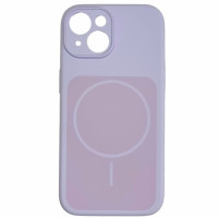 Накладка Velvet Ring with Magnetic Full Camera для iPhone 15- лавандовий Накладка Velvet Ring with Magnetic Full Camera для iPhone 15- лавандовий
