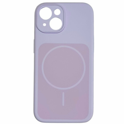 Накладка Velvet Ring with Magnetic Full Camera для iPhone 15- лавандовий Накладка Velvet Ring with Magnetic Full Camera для iPhone 15- лавандовий