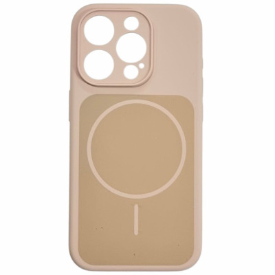 Накладка Velvet Ring with Magnetic Full Camera для iPhone 16 Pro Max- рожевий пісок Накладка Velvet Ring with Magnetic Full Camera для iPhone 16 Pro Max- рожевий пісок