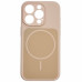 Накладка Velvet Ring with Magnetic Full Camera для iPhone 16 Pro Max- рожевий пісок