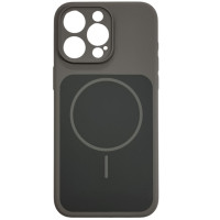Накладка Velvet Ring with Magnetic Full Camera для iPhone 16 Pro Max- сірий Накладка Velvet Ring with Magnetic Full Camera для iPhone 16 Pro Max- сірий