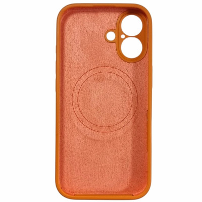 Накладка Velvet Ring with Magnetic Full Camera для iPhone 17- помаранчевий Накладка Velvet Ring with Magnetic Full Camera для iPhone 17- помаранчевий