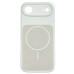 Накладка Velvet Ring with Magnetic Full Camera для iPhone 17 Air- білий