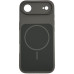 Накладка Velvet Ring with Magnetic Full Camera для iPhone 17 Air- сірий