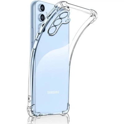 Накладка GETMAN посилені кути для Samsung A37 5G- прозорий Накладка GETMAN посилені кути для Samsung A37 5G- прозорий