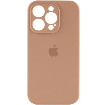 Накладка (з мікрофіброю) Silk Full Camera для iPhone 16 Pro- золото пустелі