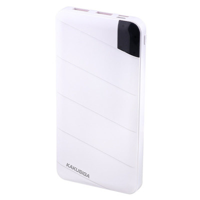 Power Bank Kakusiga KSC-1086 20000mAh Fast Charge (2USB/22.5W)- білий Power Bank Kakusiga KSC-1086 20000mAh Fast Charge (2USB/22.5W)- білий