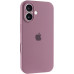 Накладка (з мікрофіброю) Silk Full Camera для iPhone 17- ліловий