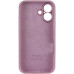 Накладка (з мікрофіброю) Silk Full Camera для iPhone 17- ліловий