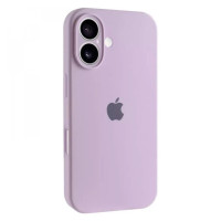 Накладка (з мікрофіброю) Silk Full Camera для iPhone 17- лавандовий