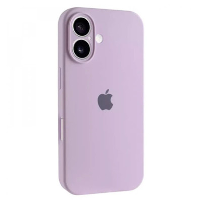 Накладка (з мікрофіброю) Silk Full Camera для iPhone 17- лавандовий