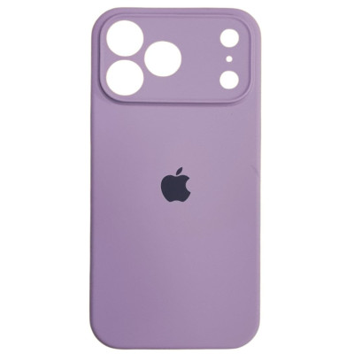 Накладка (з мікрофіброю) Silk Full Camera для iPhone 17 Pro Max- ліловий