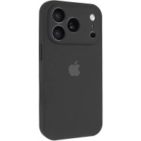 Накладка (з мікрофіброю) Silk Full Camera для iPhone 17 Pro Max- темно-сірий
