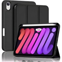 Чохол-книжка Smart Case With Pencil для планшета iPad Mini 6 (2021) / Mini 7- чорний Чохол-книжка Smart Case With Pencil для планшета iPad Mini 6 (2021) / Mini 7- чорний