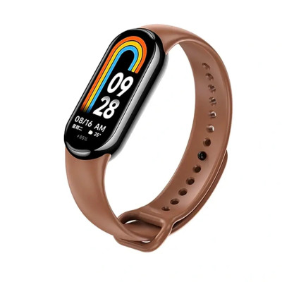 Ремінець для Mi Band 8/ Mi Band 9 / Mi Band 10- коричневий Ремінець для Mi Band 8/ Mi Band 9 / Mi Band 10- коричневий